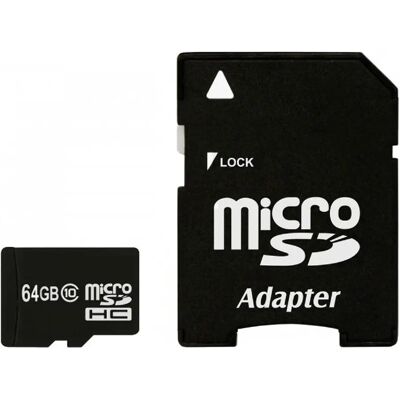 IMRO Carte Micro SD 64GB - Classe 10, U1, Noir - Publicité IMRO Carte Micro SD 64GB - Classe 10, U1, Noir - Publicité