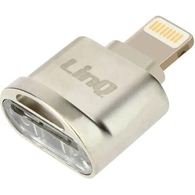 Lecteur micro-SD / TF LinQ - Compact Argent - Publicité Lecteur micro-SD / TF LinQ - Compact Argent - Publicité