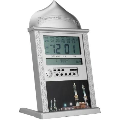 Yonis Réveil digital LCD - Argent - Publicité Yonis Réveil digital LCD - Argent - Publicité