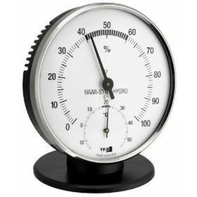 Haar-Hygrometer Thermomètre - Usage intérieur - Publicité Haar-Hygrometer Thermomètre - Usage intérieur - Publicité