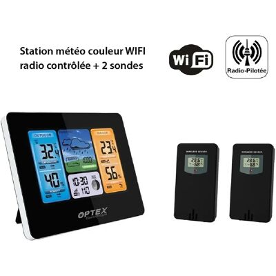 Optex Station Météo WIFI - Publicité Optex Station Météo WIFI - Publicité