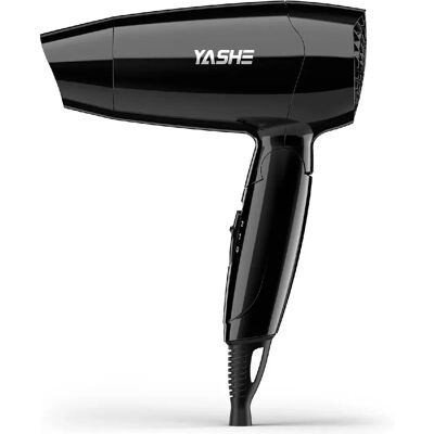 YASHE Mini Sèche-Cheveux Pliable, Sèche Cheveux de Voyage Léger avec 2 Modes - Publicité YASHE Mini Sèche-Cheveux Pliable, Sèche Cheveux de Voyage Léger avec 2 Modes - Publicité