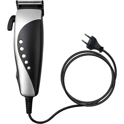 Avizar Tondeuse Cheveux Filaire Modèle SP-4609 Silencieuse et Précise Noir / Argent - Publicité Avizar Tondeuse Cheveux Filaire Modèle SP-4609 Silencieuse et Précise Noir / Argent - Publicité