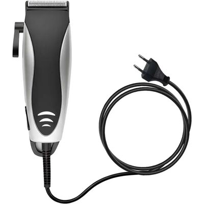 Avizar Tondeuse Cheveux Filaire Modèle SP-4605 Silencieuse et Précise Noir / Argent - Publicité Avizar Tondeuse Cheveux Filaire Modèle SP-4605 Silencieuse et Précise Noir / Argent - Publicité