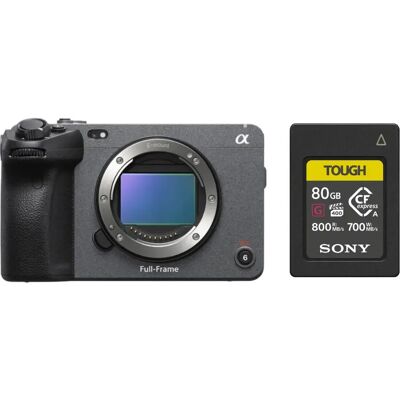 FX3A Cinema Line Boîtier plein format + carte mémoire Sony CFexpress Type A TOUGH de 80 Go - Publicité FX3A Cinema Line Boîtier plein format + carte mémoire Sony CFexpress Type A TOUGH de 80 Go - Publicité