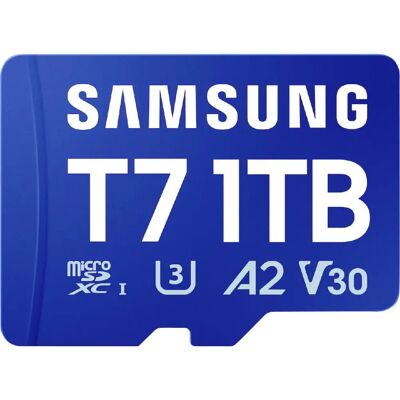 Samsung T7 microSDXC 1 To - Publicité Samsung T7 microSDXC 1 To - Publicité