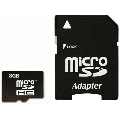 Carte Micro-SD Imro 8GB Classe 6 avec Adaptateur SD - Carte Mémoire - Publicité Carte Micro-SD Imro 8GB Classe 6 avec Adaptateur SD - Carte Mémoire - Publicité