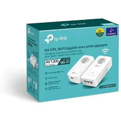 TP-LINK Kit CPL AV1300 Gigabit WiFi AC Blanc - Publicité TP-LINK Kit CPL AV1300 Gigabit WiFi AC Blanc - Publicité