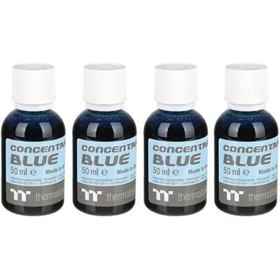 Thermaltake TT Premium Concentrate - Bleu x4 - Publicité Thermaltake TT Premium Concentrate - Bleu x4 - Publicité