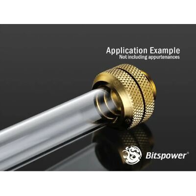 Bitspower Cristal Lien Tube 12/10 mm - Transparent - Publicité Bitspower Cristal Lien Tube 12/10 mm - Transparent - Publicité