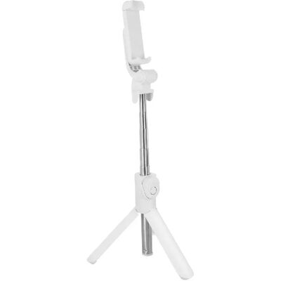 Avizar Perche Selfie avec Trépied Télécommande Bluetooth Bras Extensible 68 cm Blanc - Publicité Avizar Perche Selfie avec Trépied Télécommande Bluetooth Bras Extensible 68 cm Blanc - Publicité