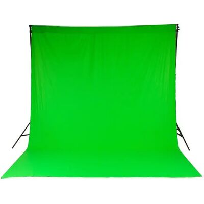 Lastolite fond tissu chromagreen 3m x 3,5m - LAS5781 - Publicité Lastolite fond tissu chromagreen 3m x 3,5m - LAS5781 - Publicité