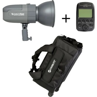 STARBLITZ Kit torche autonome 400W TTL pour boîtiers Nikon - Publicité STARBLITZ Kit torche autonome 400W TTL pour boîtiers Nikon - Publicité