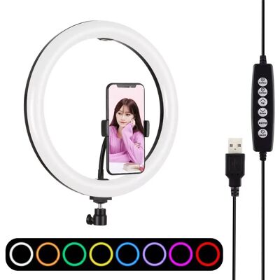 Yonis Anneau lumineux LED - 12 W - Publicité Yonis Anneau lumineux LED - 12 W - Publicité
