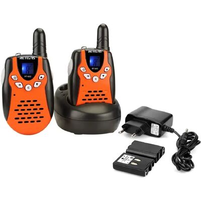 Retevis talkie-walkie - Noir - Publicité Retevis talkie-walkie - Noir - Publicité