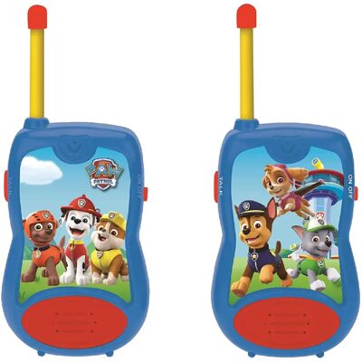 Lexibook talkies-walkies enfant Pat' Patrouille - Bleu - Publicité Lexibook talkies-walkies enfant Pat' Patrouille - Bleu - Publicité