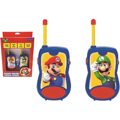 Lexibook talkies-walkies enfant Super Mario - Publicité Lexibook talkies-walkies enfant Super Mario - Publicité