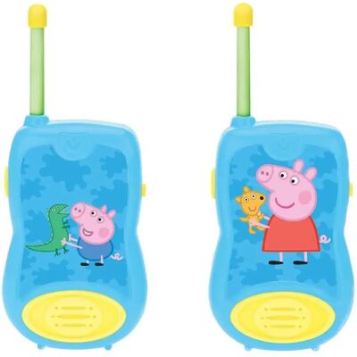 Lexibook Talkie-walkie enfant Peppa Pig - Pack de 2 - Publicité Lexibook Talkie-walkie enfant Peppa Pig - Pack de 2 - Publicité