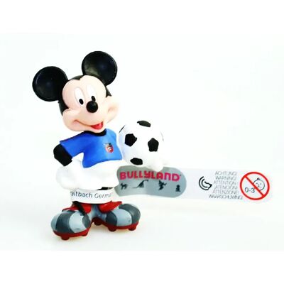Figurine Mickey Footballeur Italien - Sans PVC - 15622 - Publicité Figurine Mickey Footballeur Italien - Sans PVC - 15622 - Publicité