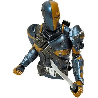 Monogram Tirelire Deathstroke Batman Arkham - Publicité Monogram Tirelire Deathstroke Batman Arkham - Publicité