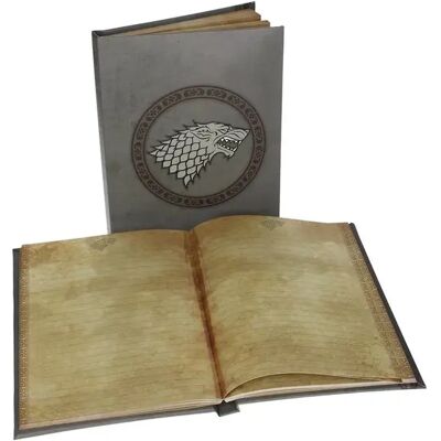 Sd toys Cahier lumineux Game of Thrones Stark - Publicité Sd toys Cahier lumineux Game of Thrones Stark - Publicité