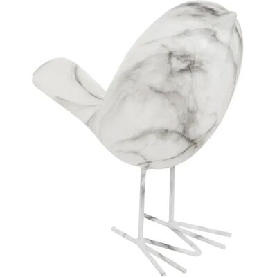 Atmosphera Statuette oiseau Olen - Blanc - Publicité Atmosphera Statuette oiseau Olen - Blanc - Publicité