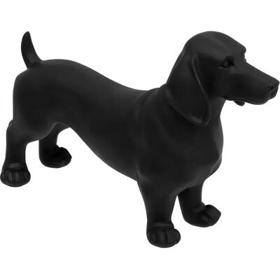 Atmosphera Statuette chien basset - Noir - Publicité Atmosphera Statuette chien basset - Noir - Publicité