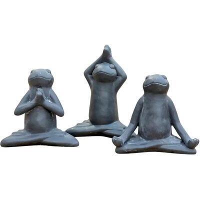 Atmosphera Statuette grenouille - Gris - Publicité Atmosphera Statuette grenouille - Gris - Publicité