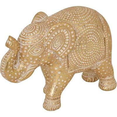 Atmosphera Statuette éléphant Gajah - Or - Publicité Atmosphera Statuette éléphant Gajah - Or - Publicité