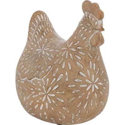 Atmosphera Statuette poule Linda - Beige - Publicité Atmosphera Statuette poule Linda - Beige - Publicité