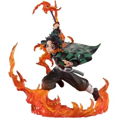 Tamashi Demon Slayer: Kimetsu no Yaiba - Statuette FiguartsZERO Kamado Tanjiro (Kyojuro Rengoku's Sword Guard Ver.) 19 cm - Publicité Tamashi Demon Slayer: Kimetsu no Yaiba - Statuette FiguartsZERO Kamado Tanjiro (Kyojuro Rengoku's Sword Guard Ver.) 19 cm - Publicité