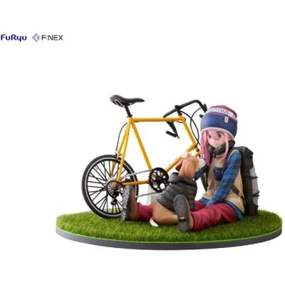 Furyu Laid-Back Camp F:NEX - Statuette 1/7 Nadeshiko Kagamihara 13 cm - Publicité Furyu Laid-Back Camp F:NEX - Statuette 1/7 Nadeshiko Kagamihara 13 cm - Publicité