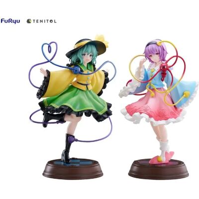 Furyu Figurine Touhou Project Tenitol Koishi & Satori 22 cm - Publicité Furyu Figurine Touhou Project Tenitol Koishi & Satori 22 cm - Publicité