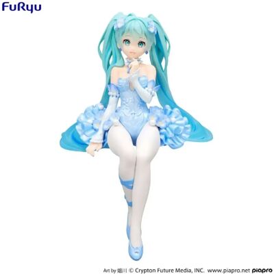 Furyu Hatsune Miku - Statuette Noodle Stopper Flower Fairy Nemophila Pail Blue Color Ver. 15 cm - Publicité Furyu Hatsune Miku - Statuette Noodle Stopper Flower Fairy Nemophila Pail Blue Color Ver. 15 cm - Publicité