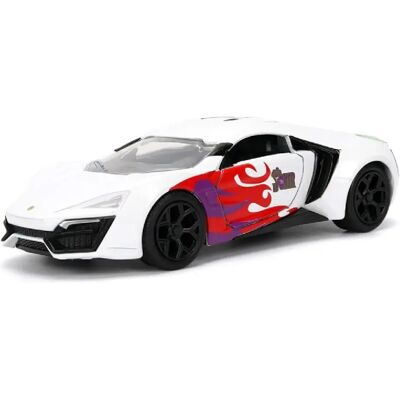 Jada Toys DC Comics - Véhicule 1/32 Lykan Hypersport Joker - Publicité Jada Toys DC Comics - Véhicule 1/32 Lykan Hypersport Joker - Publicité