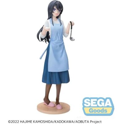 Sega Rascal Does Not Dream of Bunny Girl Senpai - Statuette Luminasta Mai Sakurajima Apron 14 cm - Publicité Sega Rascal Does Not Dream of Bunny Girl Senpai - Statuette Luminasta Mai Sakurajima Apron 14 cm - Publicité