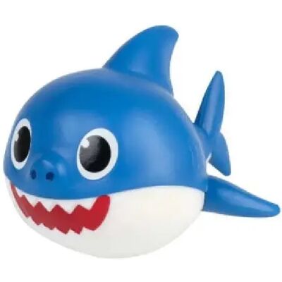 Comansi Baby Shark - Mini Figurine Daddy Shark 9 cm - Publicité Comansi Baby Shark - Mini Figurine Daddy Shark 9 cm - Publicité