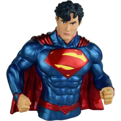 Monogram DC Comics - Tirelire Superman New 52 - Publicité Monogram DC Comics - Tirelire Superman New 52 - Publicité