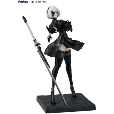 Furyu NieR : Automata - Statuette Tenitol 2B Ver1.1a 22 cm - Publicité Furyu NieR : Automata - Statuette Tenitol 2B Ver1.1a 22 cm - Publicité