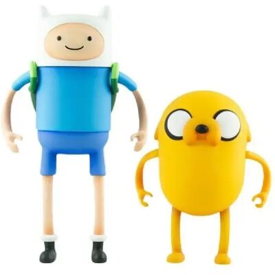 Mondo Adventure Time - Figurine Jake & Finn 21 cm - Publicité Mondo Adventure Time - Figurine Jake & Finn 21 cm - Publicité
