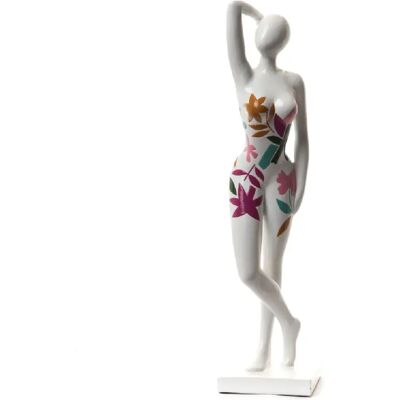 Amadeus - Inéa - Blanc - 45 cm - Statue - Publicité Amadeus - Inéa - Blanc - 45 cm - Statue - Publicité