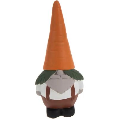 Amadeus Statuette gnome carotte - Orange - Publicité Amadeus Statuette gnome carotte - Orange - Publicité