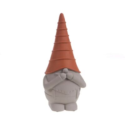 Amadeus Statuette gnome ciment - Gris - Publicité Amadeus Statuette gnome ciment - Gris - Publicité