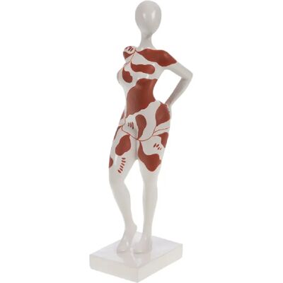 Amadeus Statuette femme design - Blanc - Publicité Amadeus Statuette femme design - Blanc - Publicité
