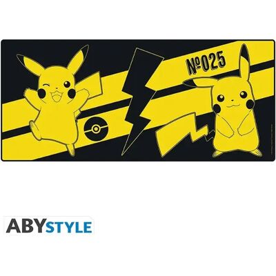 Tapis de souris XXL Pikachu - Accessoire gaming - Publicité Tapis de souris XXL Pikachu - Accessoire gaming - Publicité