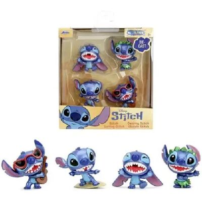 Jada Toys Figurines Stitch Set 4 pièces 6 cm - Metal - Publicité Jada Toys Figurines Stitch Set 4 pièces 6 cm - Metal - Publicité