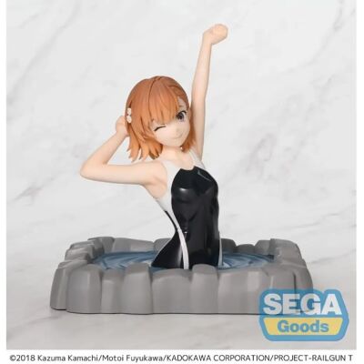 Sega A Certain Scientific Railgun T - Statuette Thermae Utopia Mikoto Misaka 14 cm - Publicité Sega A Certain Scientific Railgun T - Statuette Thermae Utopia Mikoto Misaka 14 cm - Publicité