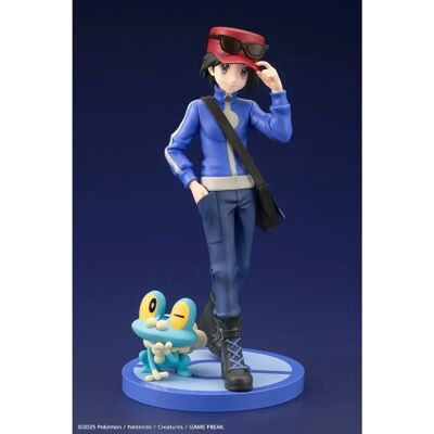 Kotobukiya Pokémon - Statuette ARTFXJ Pokémon 1/8 Kalem & Grenousse 20 cm - Publicité Kotobukiya Pokémon - Statuette ARTFXJ Pokémon 1/8 Kalem & Grenousse 20 cm - Publicité