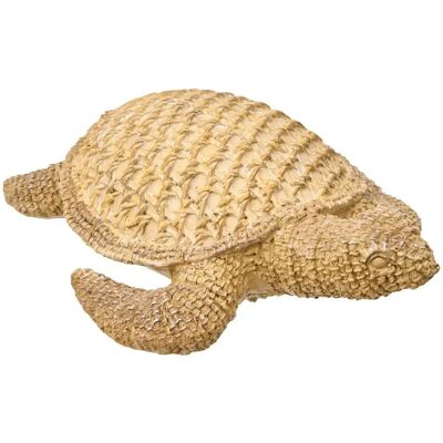 ATMOSPHERA Statuette Tortue Déco Océa 24cm Beige - Publicité ATMOSPHERA Statuette Tortue Déco Océa 24cm Beige - Publicité