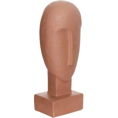 Atmosphera Statuette visage - Orange - Publicité Atmosphera Statuette visage - Orange - Publicité